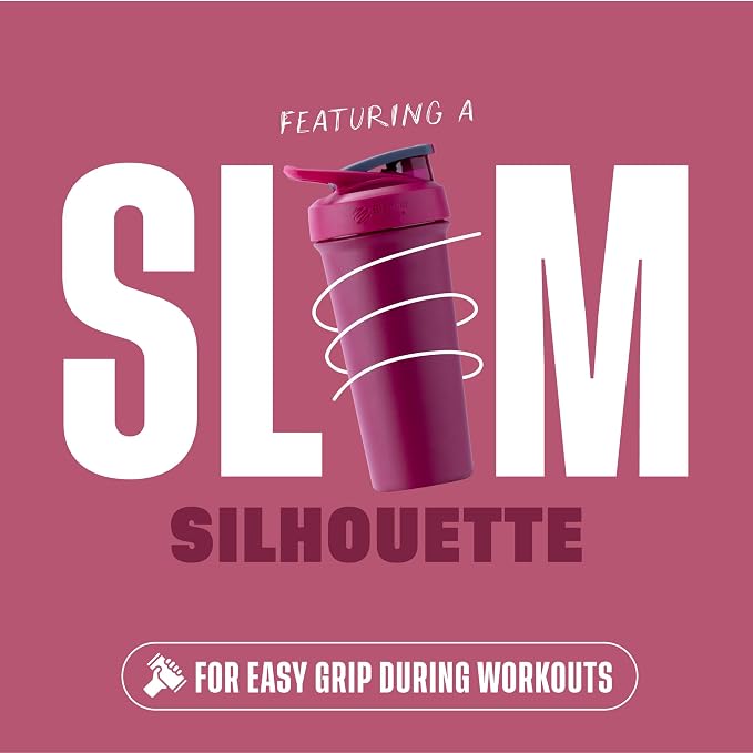 BlenderBottle Sport Sleek Insulated Stainless Steel Shaker Bottle - Image 7