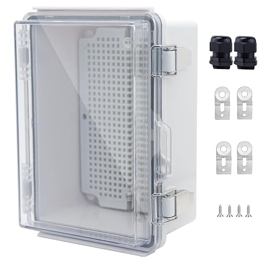IP67 Waterproof Junction Box, ABS Plastic Electrical Enclosure by LuSumtly