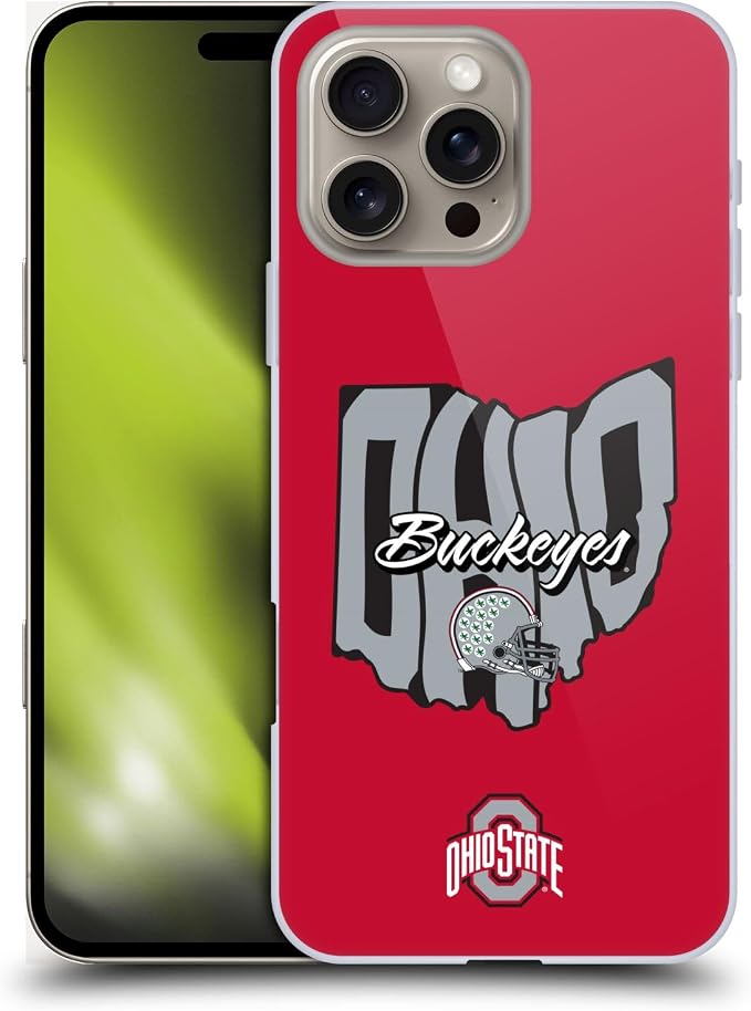 Head Case Designs Officially Licensed Ohio State University Map Football by CaseDesigns