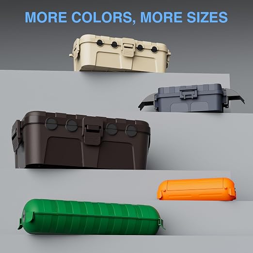 Flemoon Medium Outdoor Electrical Box, IP54 Waterproof Extension Cord Cover w/6 - Image 5