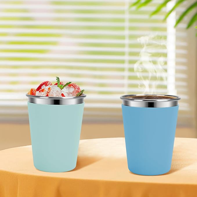 Kids Cups with Straws and Lids Leak Proof, 12oz Sippy Cups - Image 5