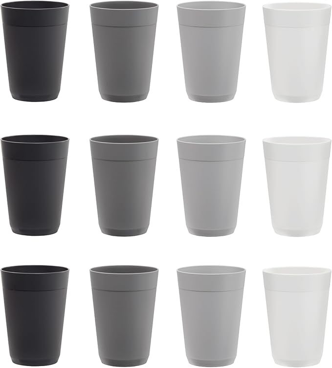US Acrylic Newport 10 ounce Unbreakable Plastic Stackable Juice Tumblers in - Image 7