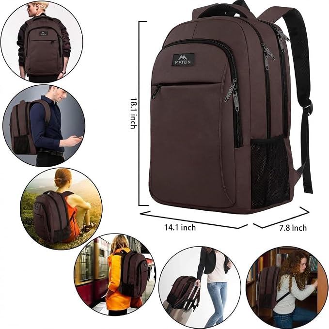 MATEIN 15.6 in Laptop Backpack, School Backpack - Image 7