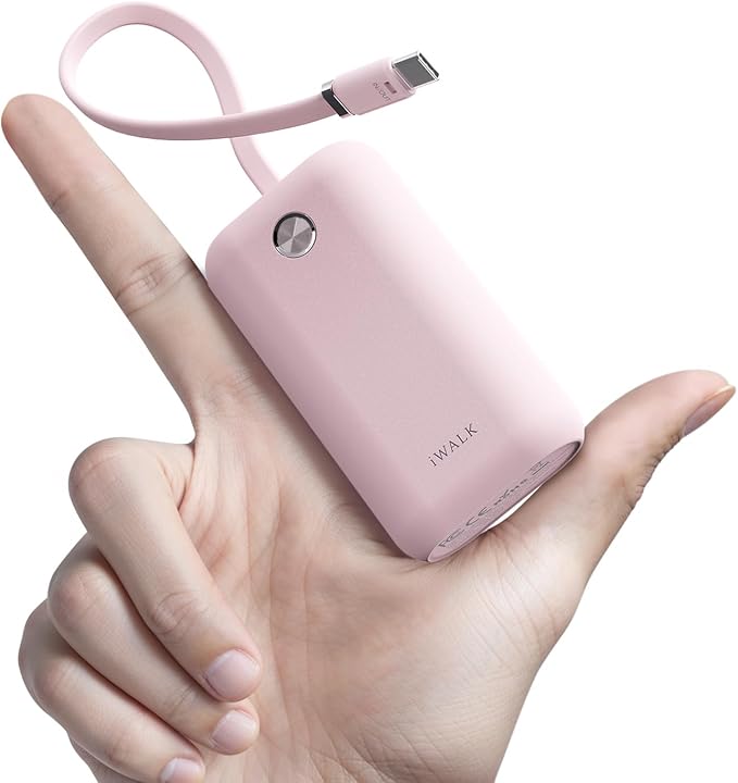 iWALK Mini Portable Charger 10, 22.5W USB-C Fast Charging Power Bank by iWALK