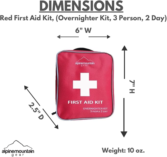 Red First Aid Kit, - Image 4