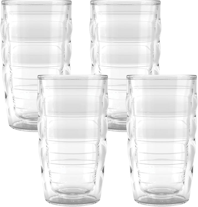 Tervis Clear & Colorful Tabletop 10oz Made in USA Double Walled Insulated - Image 2