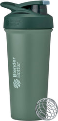 BlenderBottle Sport Sleek Shaker Cup Insulated Stainless Steel Water Bottle by BlenderBottle