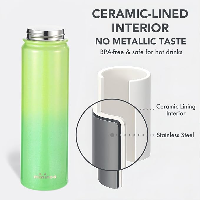 Insulated Stainless Steel Water Bottle - Image 2