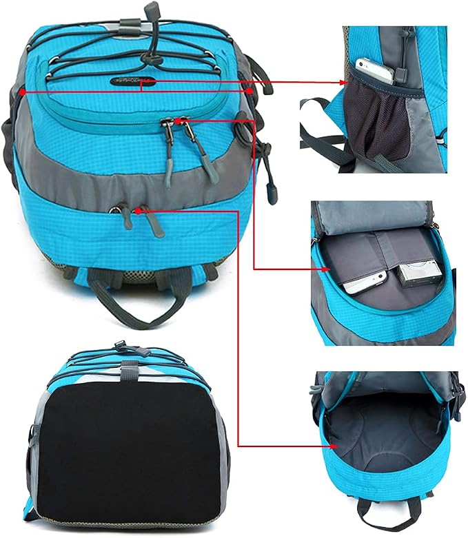 10L Small Hiking Backpack for Kids Ages 3-6 Girls Boys Under 4 feet, Mini - Image 4