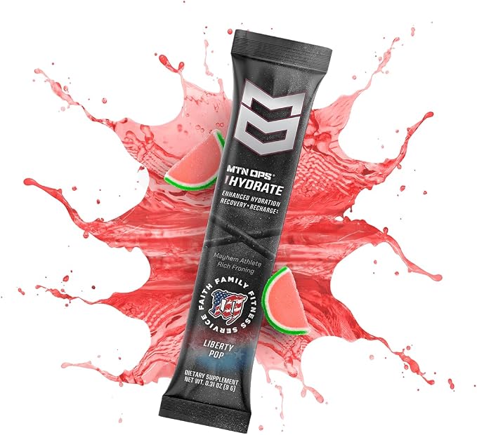MTN OPS Hydrate Low Sugar Electrolyte Powder Drink Mix - Image 6