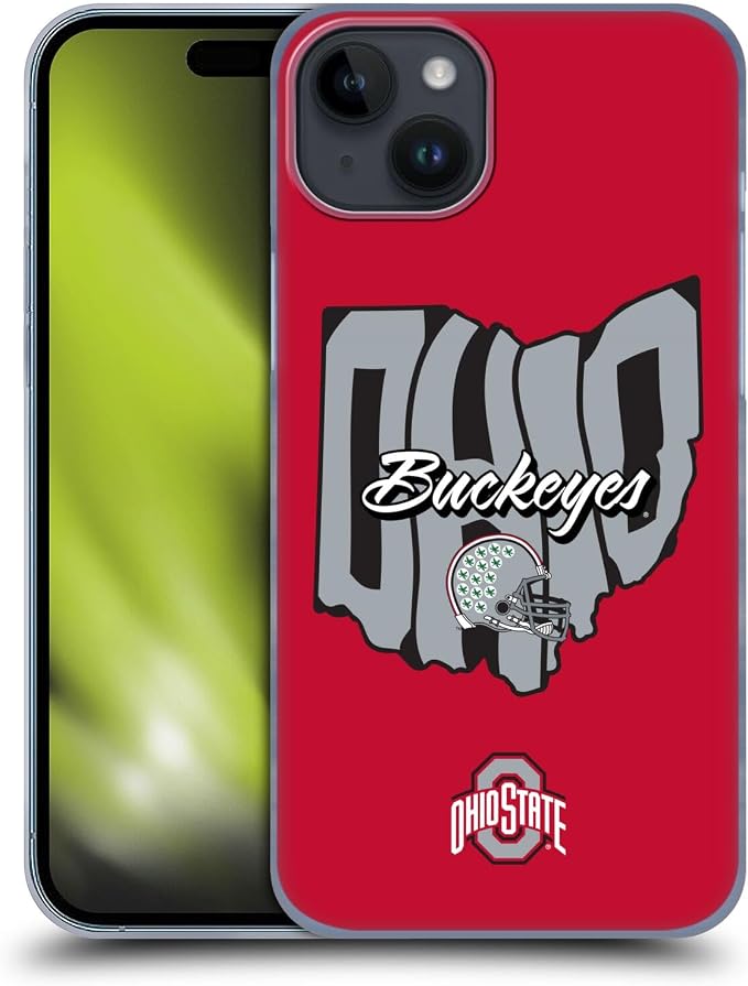 Head Case Designs Officially Licensed Ohio State University Map Football by CaseDesigns