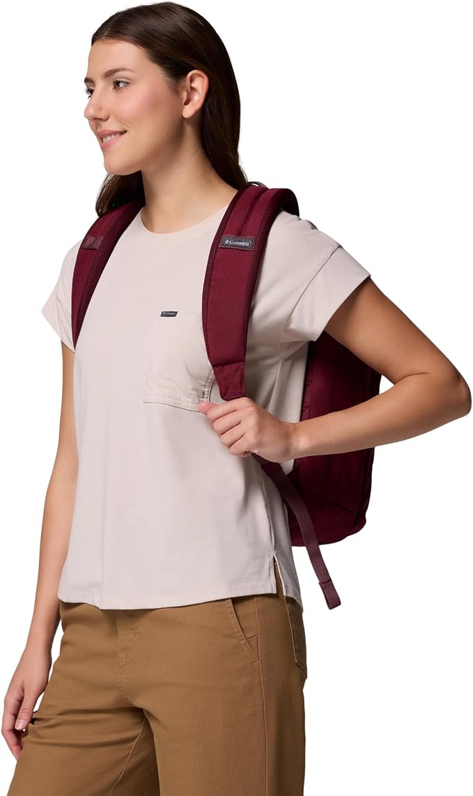 Columbia Unisex Buxton 26L Backpack, Rich Wine, One Size - Image 6
