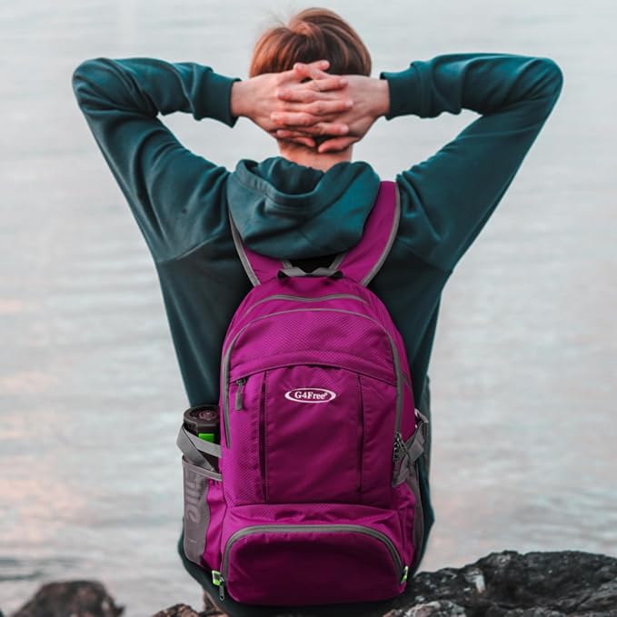 G4Free 40L Lightweight Packable Hiking Backpack, Waterproof Travel Daypack - Image 8