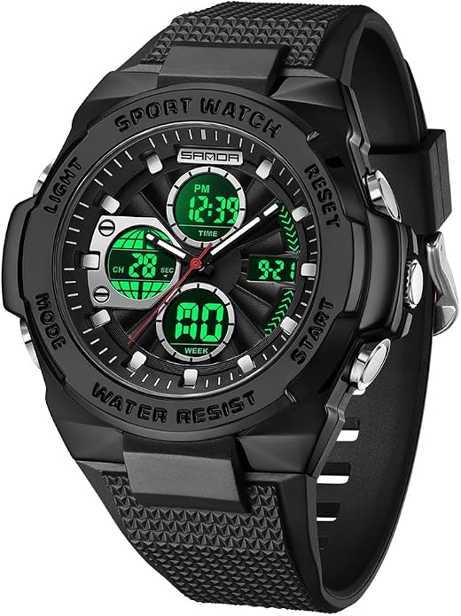FANMIS Mens Military Multifunction Digital LED Watch Electronic Waterproof by FANMIS