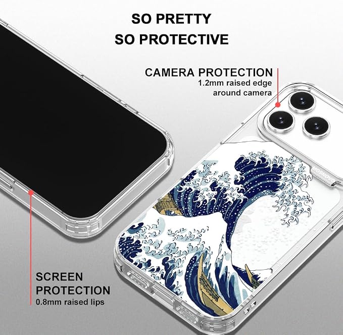 MOSNOVO for iPhone 17 Pro Max Case | Military Grade 6.6ft Drop Tested | Camera - Image 4