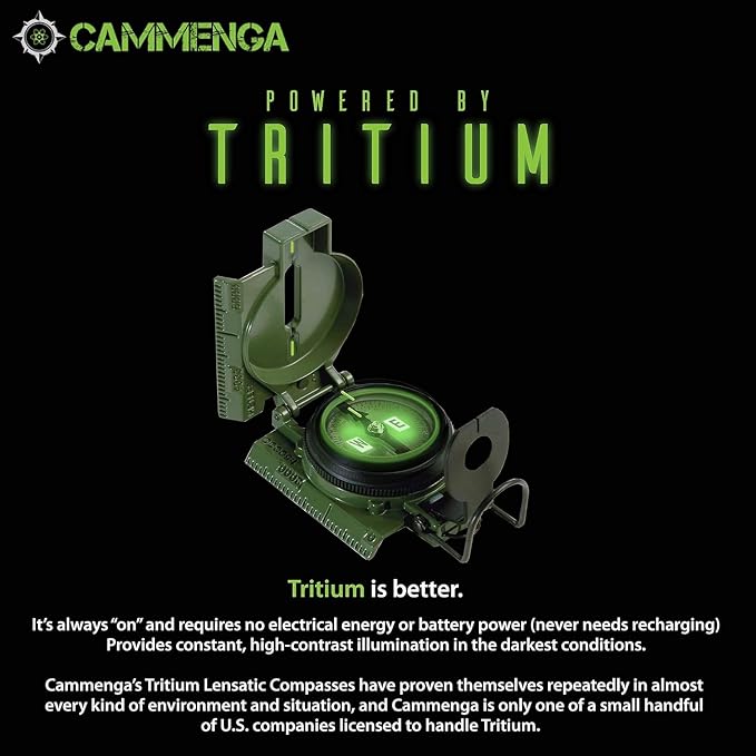 Cammenga Compass Military Grade Phosphorescent - Image 5