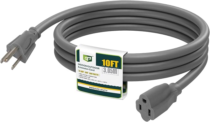 EP 10 Ft Outdoor Extension Cord by ENERGYPRO
