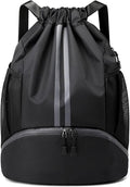 JELUTAR Drawstring Backpack Gym Bag by JELUTAR