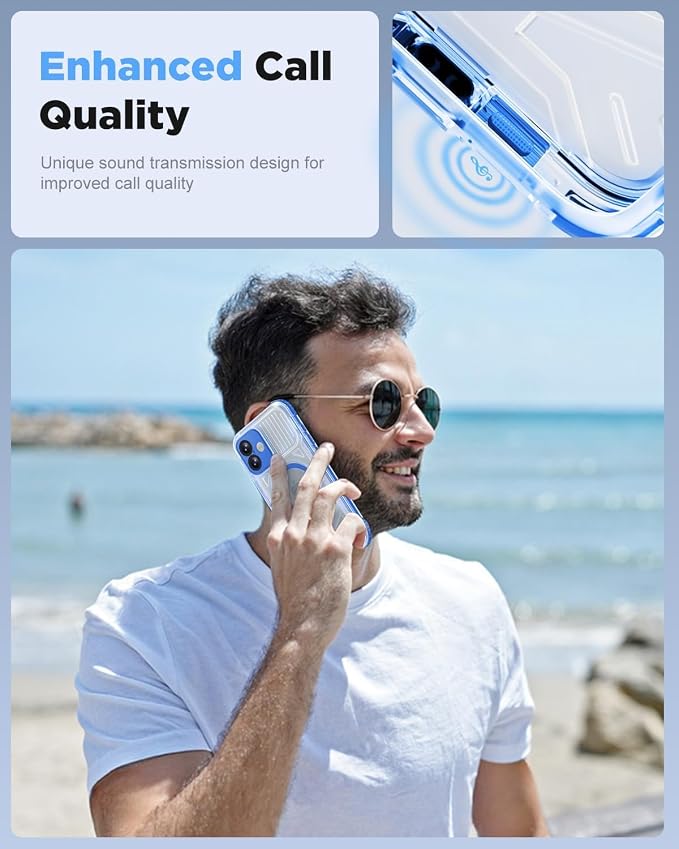 for iPhone 16 Plus Waterproof Case - Image 8