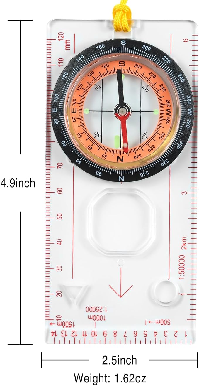 Eyeskey Multifunctional Military Sighting Navigation Compass - Image 5