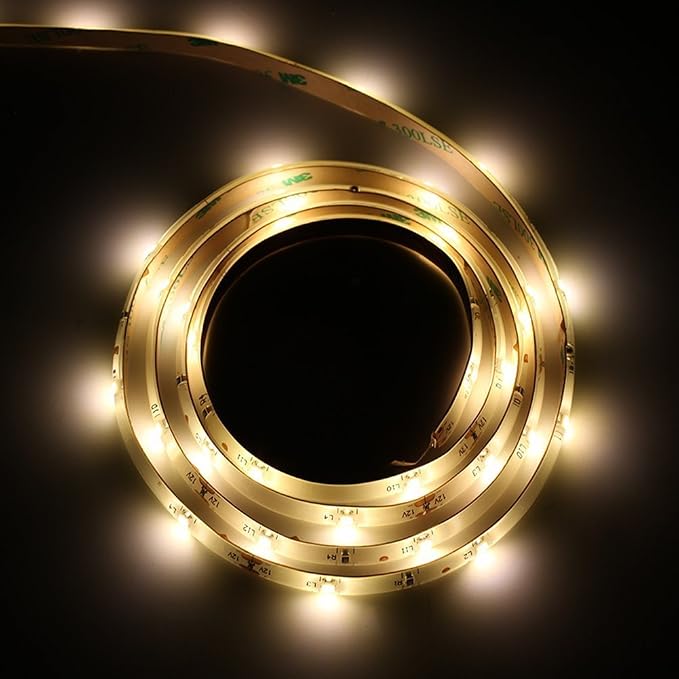 Vansky Motion Activated Bed Light, Flexible LED Strip Motion Sensor Night Light - Image 2
