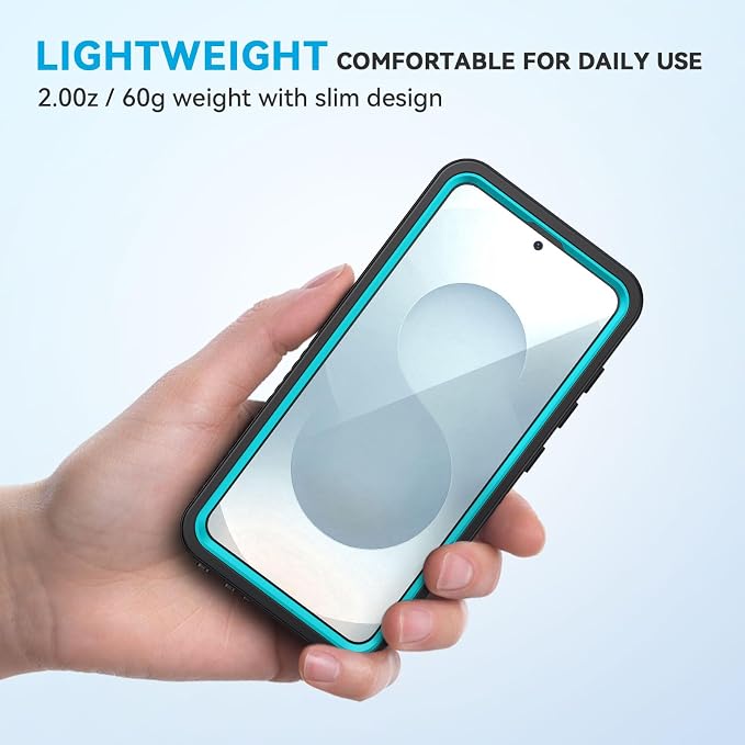 Lanhiem for Samsung Galaxy S25+ Plus Case, IP68 Waterproof Dustproof Case - Image 5