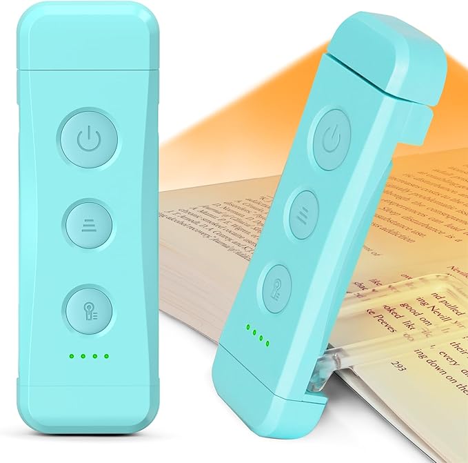 Glocusent USB Rechargeable Book Light by GLOCUSENT