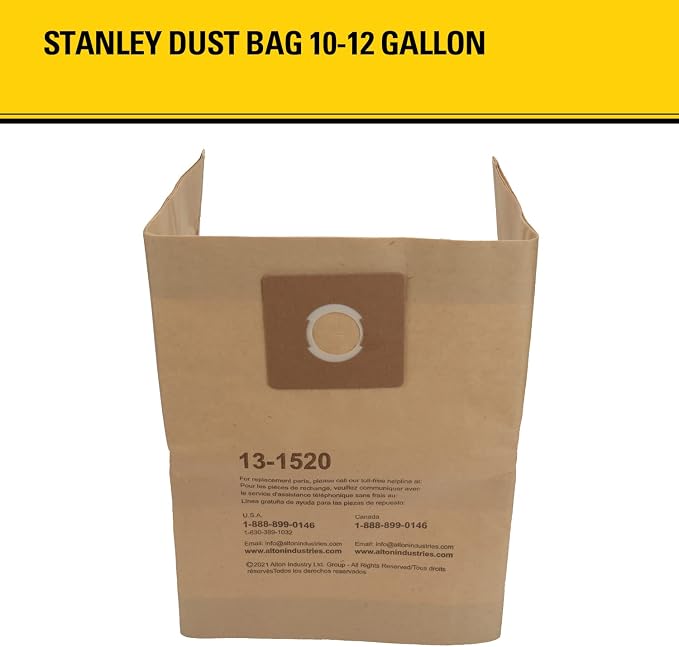 Stanley 13-1520 Disposable Filter Bag Fits - Image 3