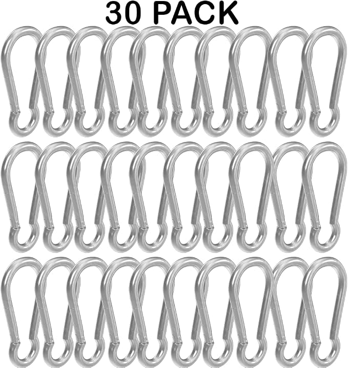 BoxerTool Heavy Duty Spring Snap Hooks 4Inch, 3/8" 20 Pack - Image 6