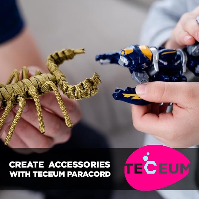 TECEUM 5/32" Paracord Rope 1000 – 1000ft / 200ft / 100ft / 50ft – Tactical - Image 7