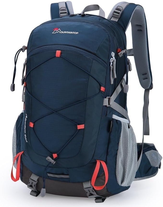 MOUNTAINTOP 25L/40L Hiking Backpack, Lightweight Travel Backpack by MOUNTAINTOP