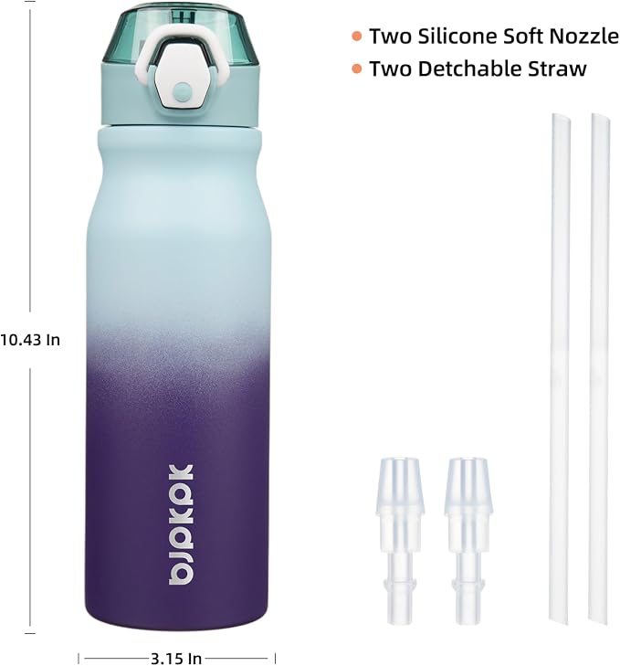BJPKPK Stainless Steel Insulated Water Bottle - Image 4
