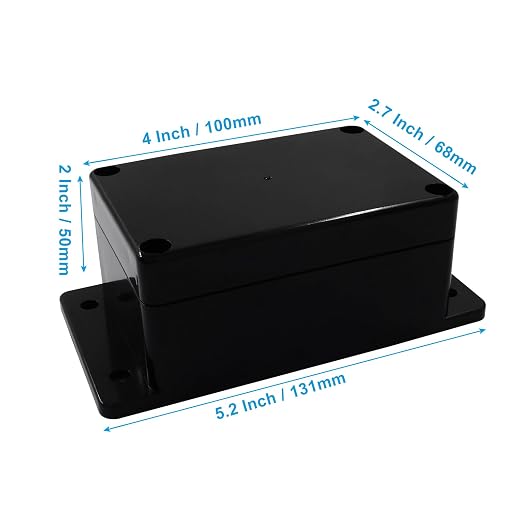 1 Pack Junction Box, 4 x 2.7 x 2 Inch IP65 Waterproof Project Box, ABS Plastic - Image 5