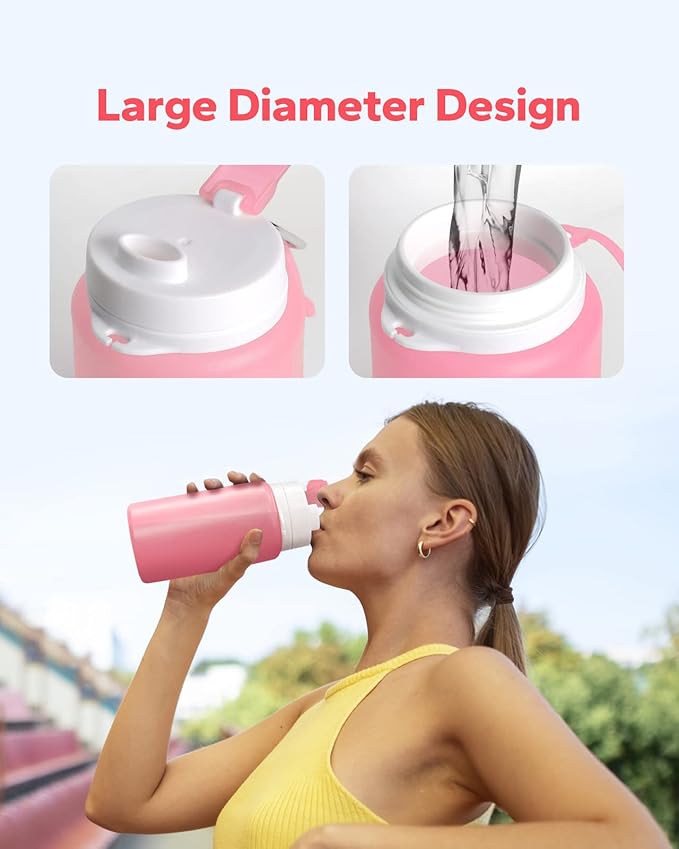 Collapsible Water Bottle, Portable Folding Bottle & Water Bottle - Image 3