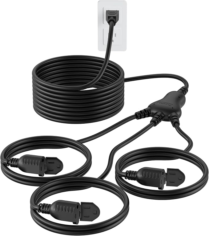 PLUGTUL 42FT Outdoor Extension Cord by PLUGTUL