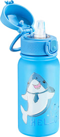OLDLEY 12oz kids Water Bottle, Stainless Steel Insulated Water Bottle by OLDLEY