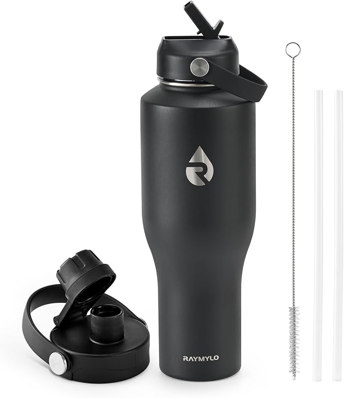 RAYMYLO 40 oz Insulated Water Bottle by RAYMYLO