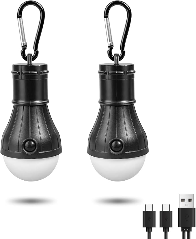 Jarxin Led Camping Lantern USB Rechargeable, Outdoor Tent Lights by JARXIN