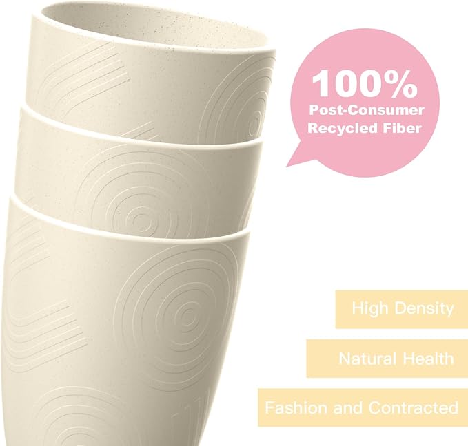 Homienly Plastic Cups Alternative 12oz - Image 4