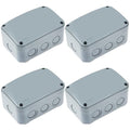 4PK Electrical Junction Box, Nineleaf IP66 Weatherproof Junction Box, 4.9"x by NineLeaf
