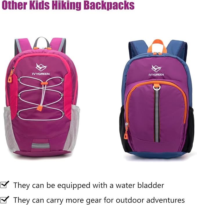 Ivygreen Kids Hydration Backpack, Hiking Backpack - Image 9