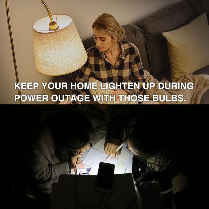 Emergency-Rechargeable-Light-Bulb, Stay Lights Up When Power Failure, - Image 6