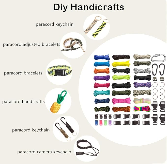 Paracord, Paracord 550 Combo Crafting Kits - Image 2