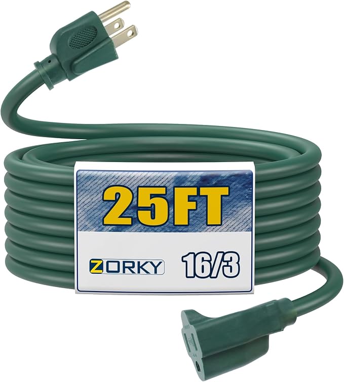 25ft Outdoor Extension Cord by Zorky