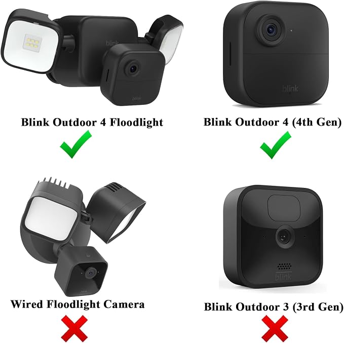 Protective Silicone Skin Case for Blink Outdoor 4 & Outdoor 4 Floodlight Camera - Image 5