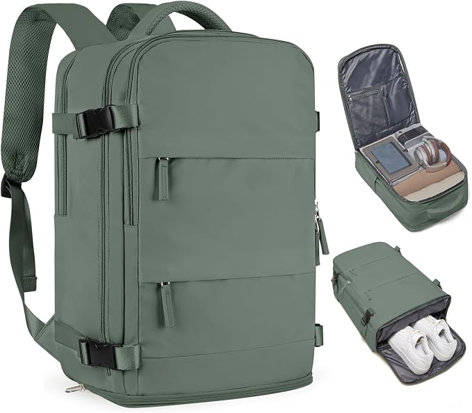 coofay Travel Backpack For Women Men Airline Approved Carry On Backpack Flight by coofay