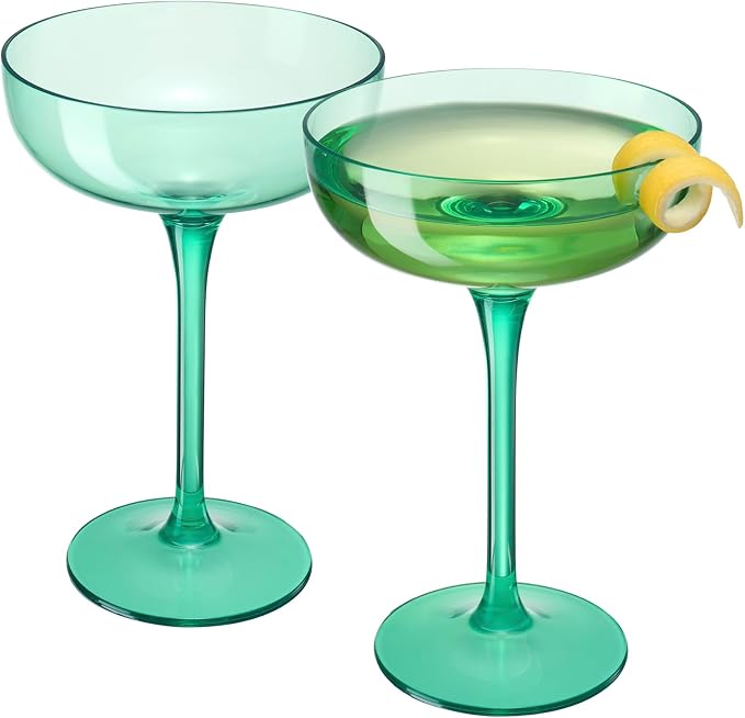 Acrylic Shatterproof Martini, Champagne & Cocktail Unbreakable Glasses | Set of - Image 4