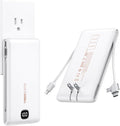 VEEKTOMX Portable Charger with Built in Cables 10000mAh, Power Bank by VEEKTOMX