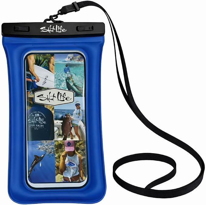 Salt Life Floating Waterproof Phone Case– IPX8 100% Waterproof Phone Case that by SaltLife
