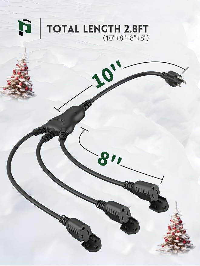 PLUGTUL Outdoor Extension Cord - Image 4